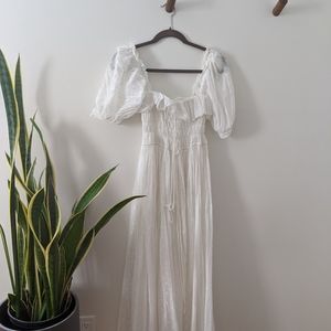 Doen White Eyelet Dress